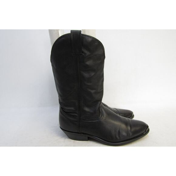 Code West Mens Size 9.5 EE Black Leather Cowboy Western Boots main image 8